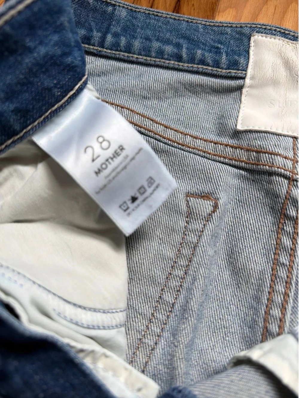 Mother Jeans The Flirt Cold Feet Jeans! Sz 28 - Picture 4 of 9